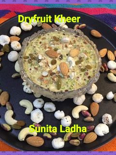 सूखे मेवों की खीर रेसिपी मुख्य फोटो