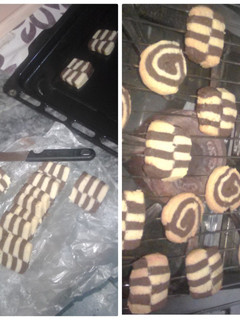 A picture of Checkerboard Cookies.