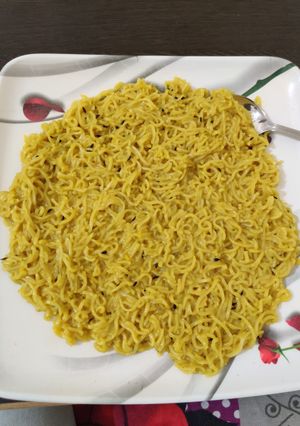 A picture of Boiled Maggi.