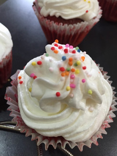 Foto resep Red velvet cupcake with creamcheese frosting