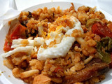 Migas con chorizo y huevo