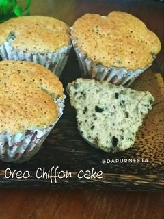 Foto resep Oreo Chiffon cake (tanpa baking powder)