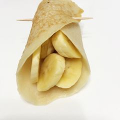 A picture of Eggless Crepe Diet Breakfast.