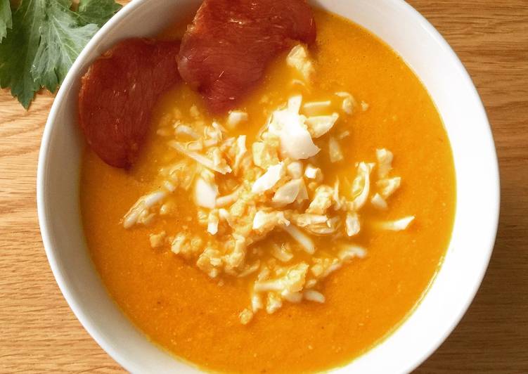 Salmorejo de zanahorias