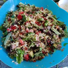 A picture of Tuna + Avocado Salad.