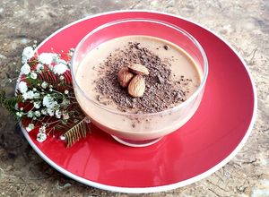 Una foto de Panna Cotta de café ☕