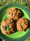 Cookies con rocklets y trozos de chocolate