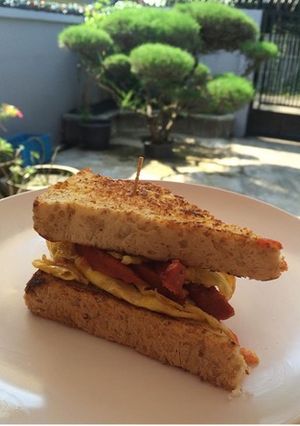 Foto resep Simple Sendwich