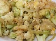 Gambar tumis bunga kol putih