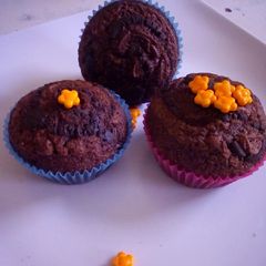 A picture of Chocolate cupcakes #AuthorMarathon.