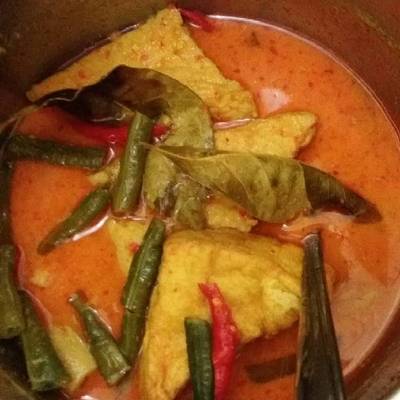 Resep Sayur Tahu Santan Kacang Panjang Oleh Lesty Vianda Cookpad