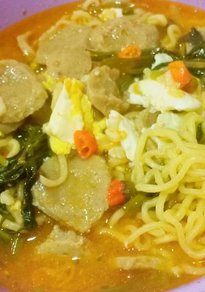 Foto resep Indomie Kangkung Jeletot 🌶️🌶️