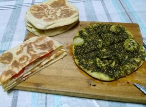 صورة لوصفة خبز الصباح 🌯
