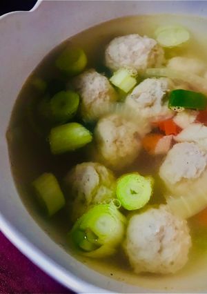 Foto resep Baso ayam (no tepung, no gula, no minyak, no santan)