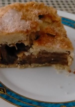 Una foto de Tarta de manzana con masa quebrada 😋