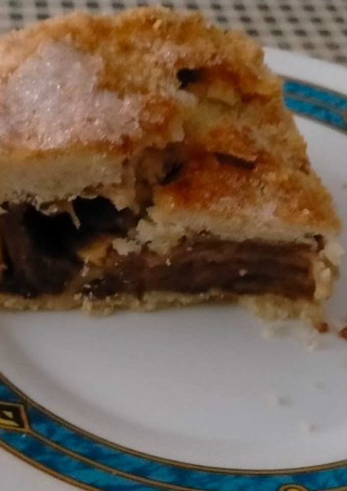 Una foto de Tarta de manzana con masa quebrada 😋