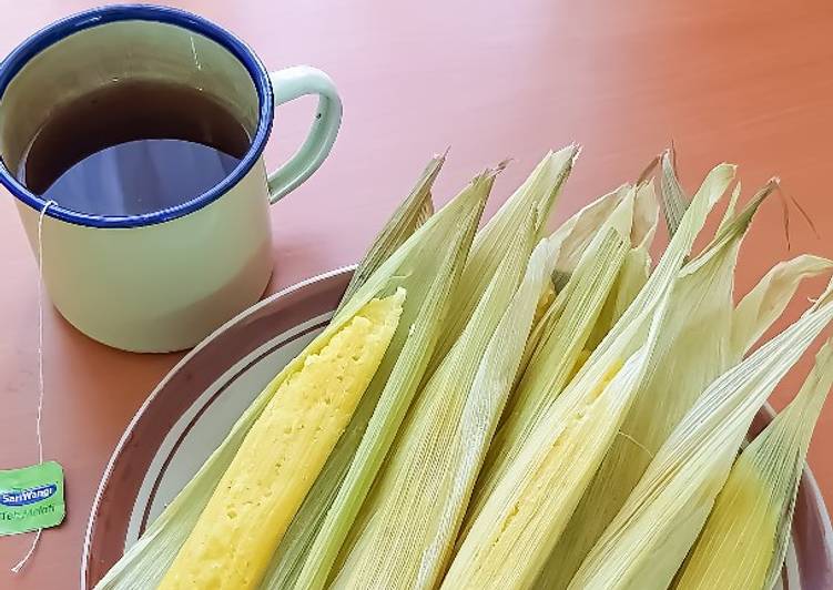 Resep 8. Lepet Jagung Manis (Takaran sendok+Bahan Mudah Murah)🌽💕 Anti Gagal