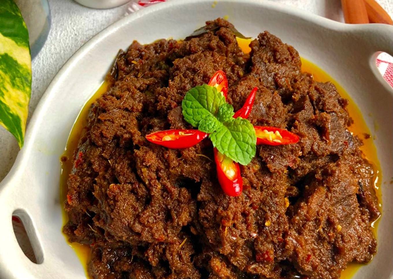 Rendang Daging simple