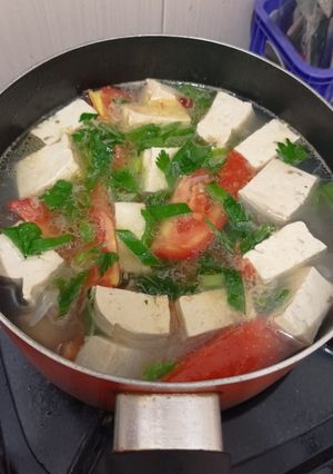 Foto resep Sup Ayam Tahu