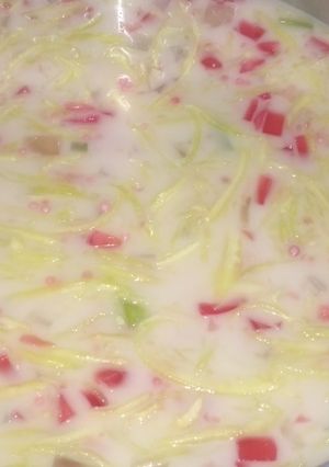 Foto resep Es Susu Tawur