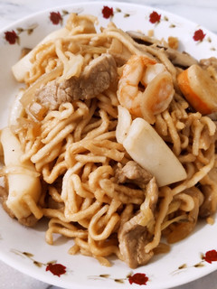 海鮮乾炒意麵 的食譜成品照片