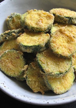 A picture of Fried Zucchini.
