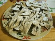Una foto de calzone de harina integral