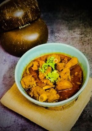 A picture of Mutton Frithad: Traditional East Indian Recipe 💁🏻‍♀️🤤.