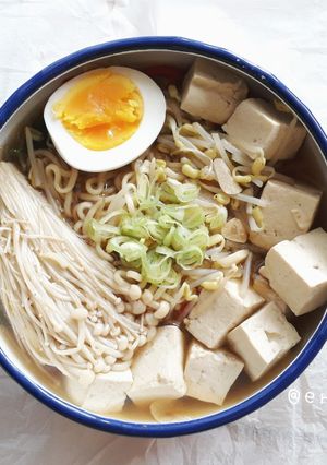 Foto resep Semur Jamur Enoki & Tahu
