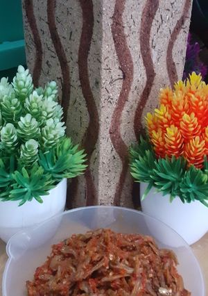 Foto resep Teri gorenk garink disambaladoin aja guys 🤤🤤🤤