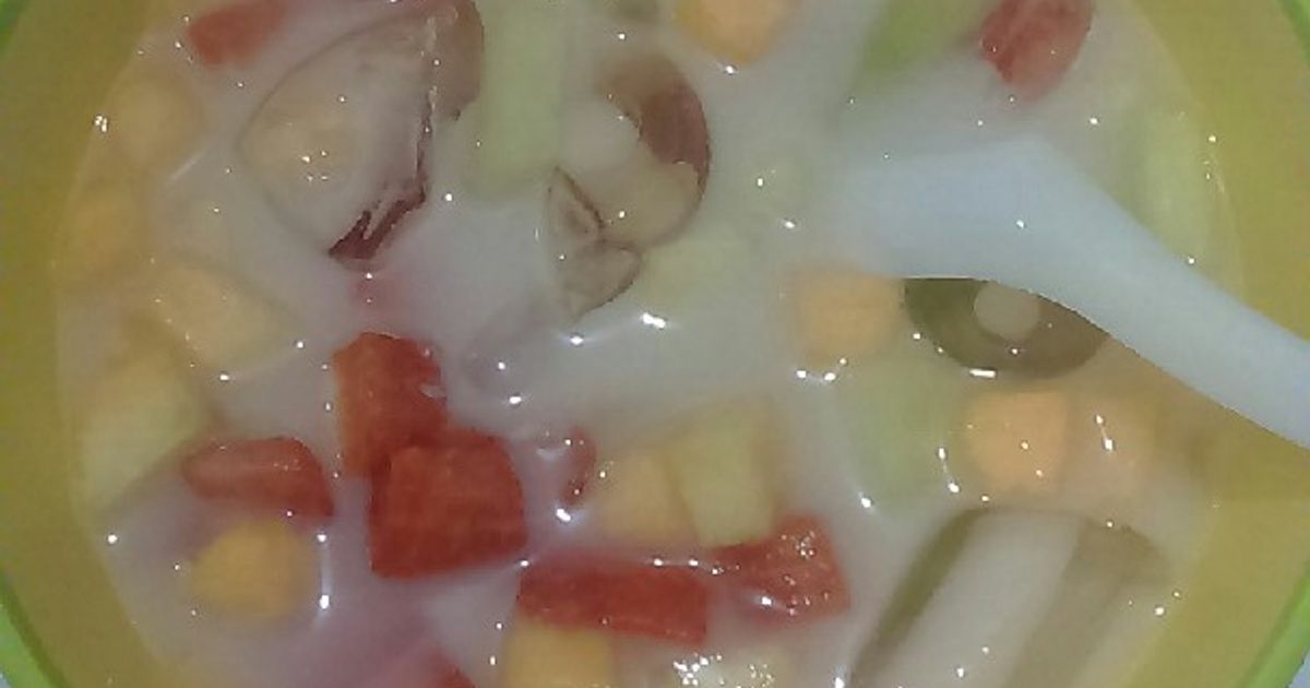 Sop buah endors💕, menu buka puasa