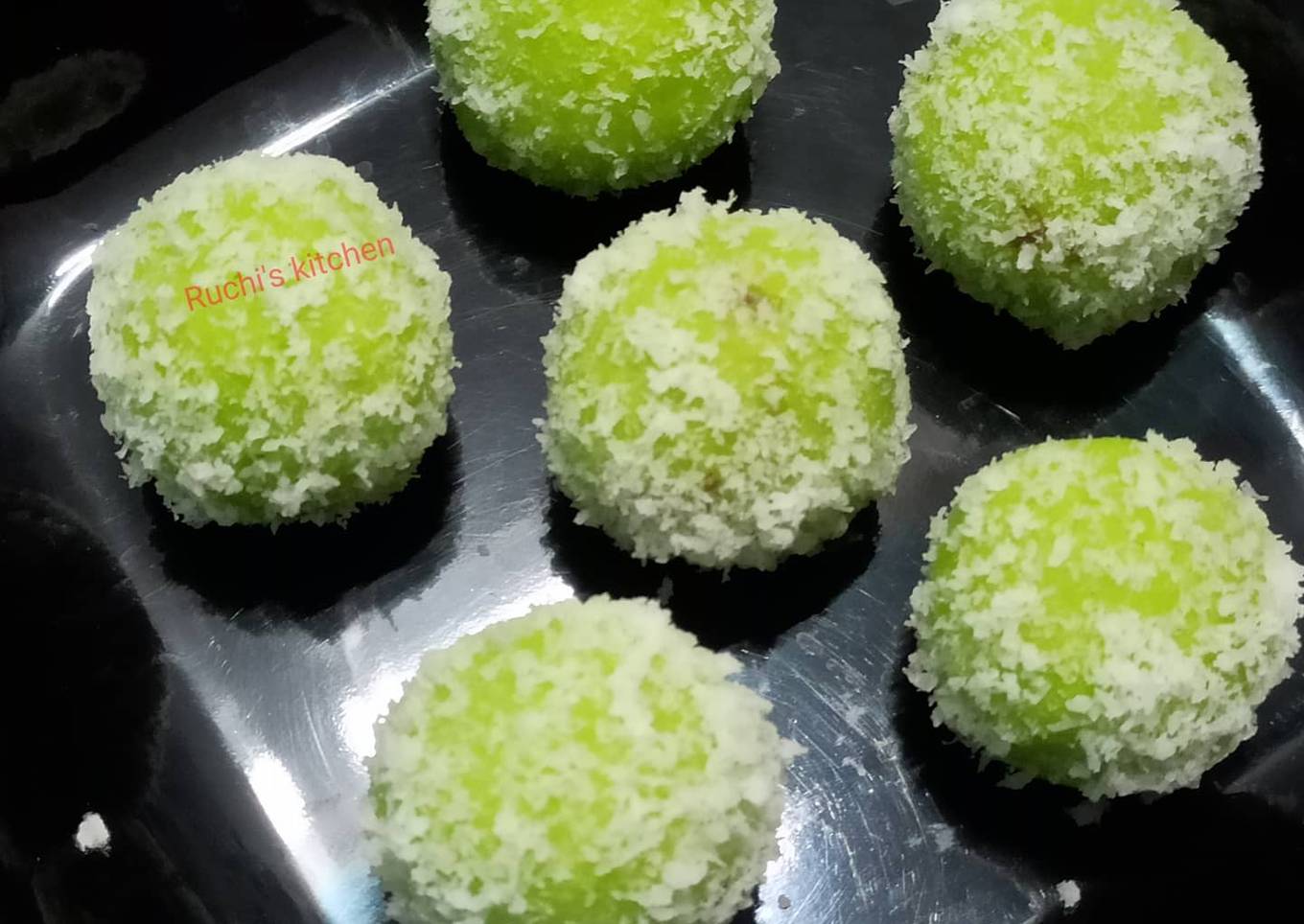 Gulkand Coconut ladoo