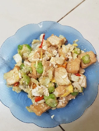 Langkah Mudah untuk Menyiapkan Resep Oseng oyong+tahu kulit+telor.masak cepat dan simple yang Enak Banget Anti Ribet, Uenak Banget