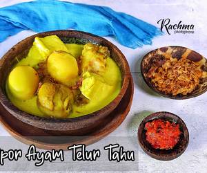 Resep Populer Opor Ayam Telur Tahu Ala Restoran