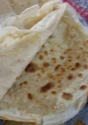 Una foto de Panqueques sin leche con avena!