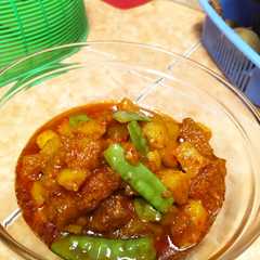 รูปของ Sambel goreng kentang krecek