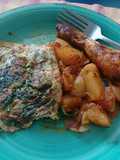Pollo al horno con especias Provence. ॐ