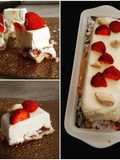Semifreddo fraise et citron vegan