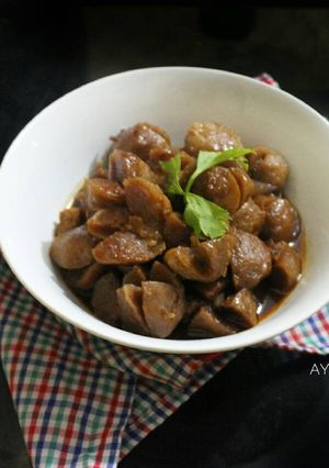 Foto resep Bakso goreng pedas manis