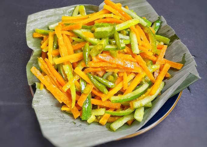 Cara bikin Acar Kuning Pedas Timun & Wortel Cara bikin Acar Kuning Pedas Timun & Wortel