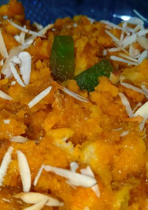 A picture of Bread Halwa.