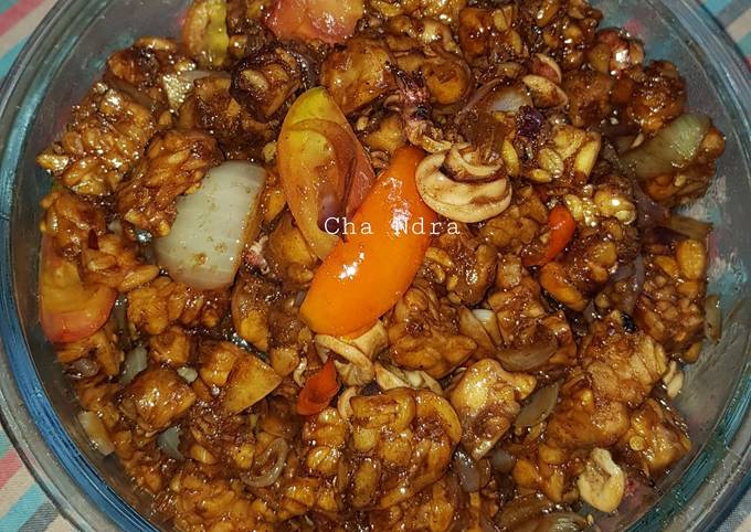 Tempe cumi kecap