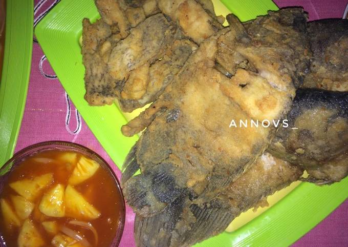 Anti Ribet, Membuat Gurame crispy saus asem manis Menu Enak