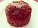 Muffin de chocolate en tazón | Keto, cetogénico, método Grez