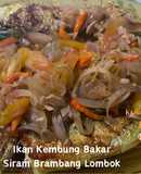 Ikan Kembung Bakar Siram Brambang Lombok