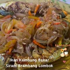 รูปของ Ikan Kembung Bakar Siram Brambang Lombok