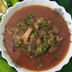 A picture of Mutton trotter (bakray k paye).