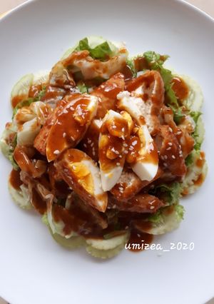 Foto resep Gado-gado Bumbu Praktis