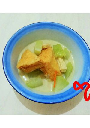 Foto resep Lodeh Tempe Tahu Labu Segerr