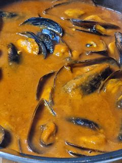 Una foto de Mejillones a la marinera